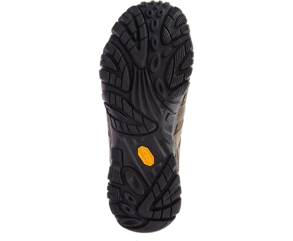 Buty Trekkingowe Merrell Męskie Brązowe - Moab 2 Prime Wide Width - 943781-MER